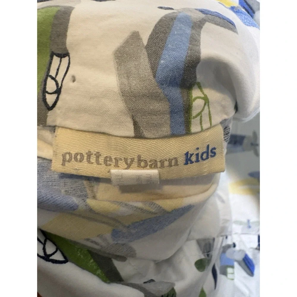 Pottery Barn Kids Pillow Cases Set Of 2 Planes Transportation Standard